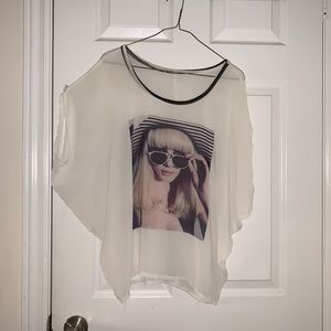 👚4/$20👚 Sheer flowy blouse